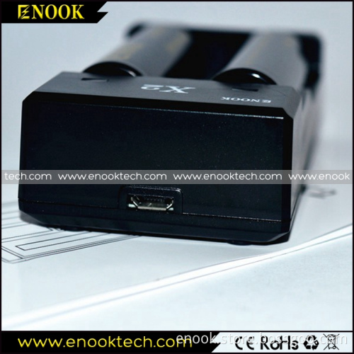 Enook X2 3.7V rechargeable li battery charger